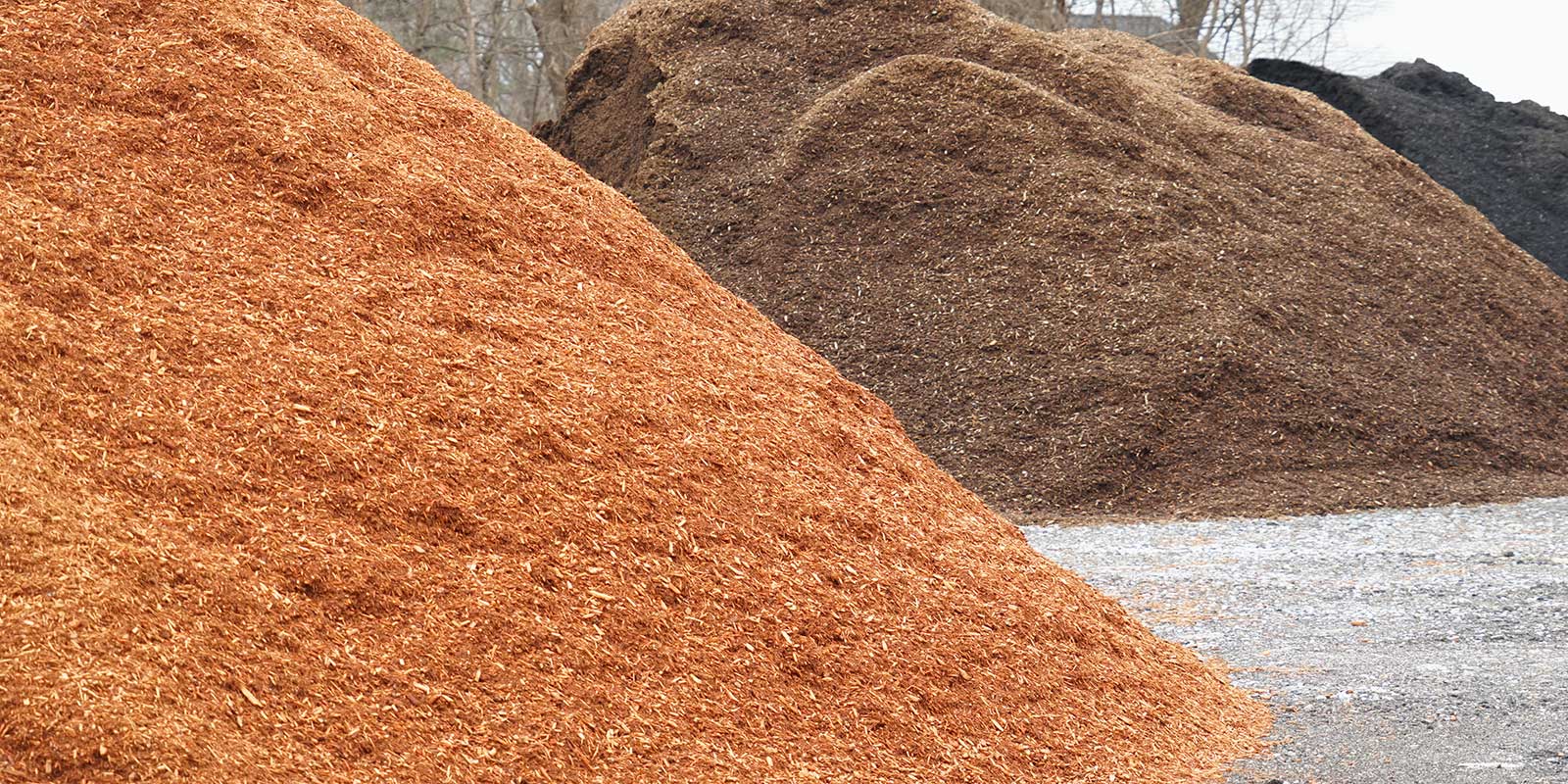 Cinnamon Color Brown Mulch